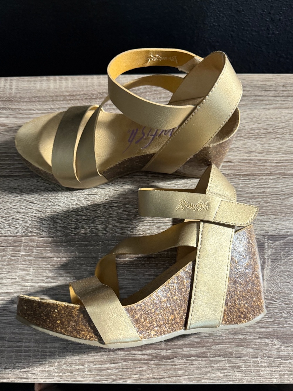 Womens Strappy Wedge Sandals by Blowfish - Picture 6 of 10